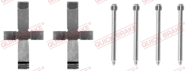 Accessory Kit, disc brake pad